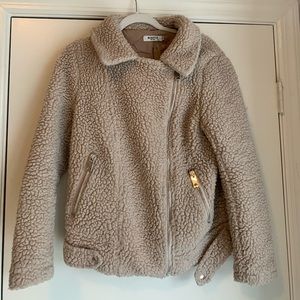 Tan Fluffy Jacket
